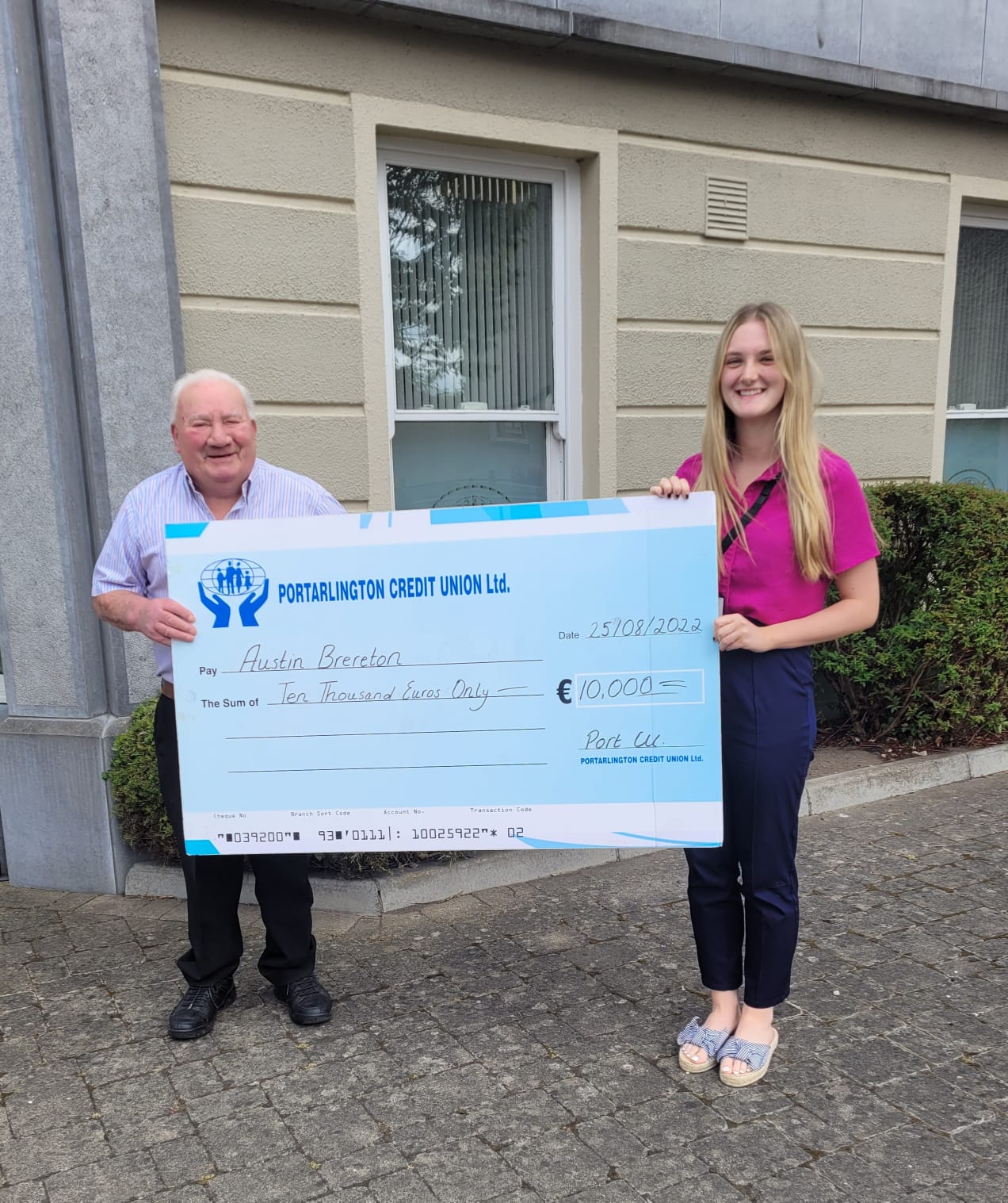 August Cash Draw Winner 2022