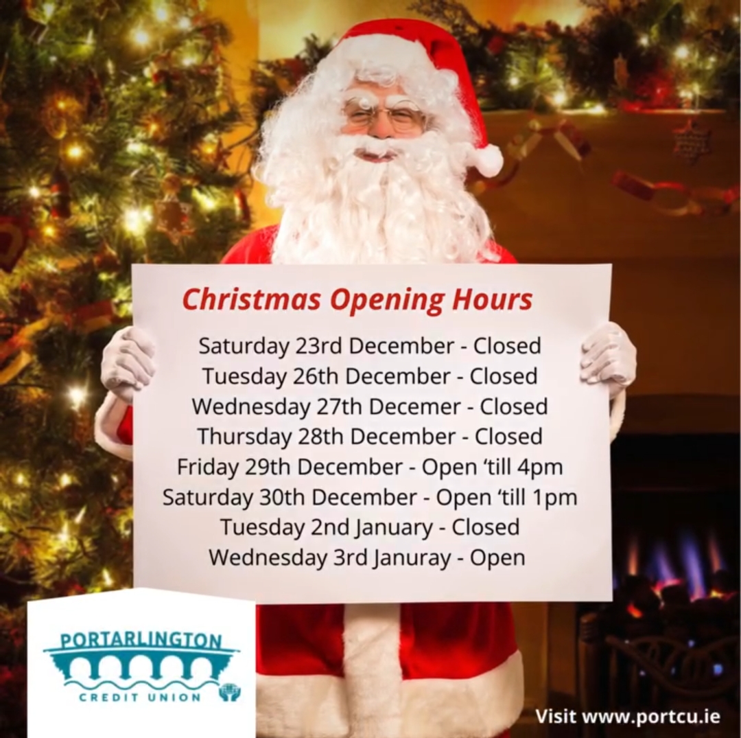 Christmas Opening Hours