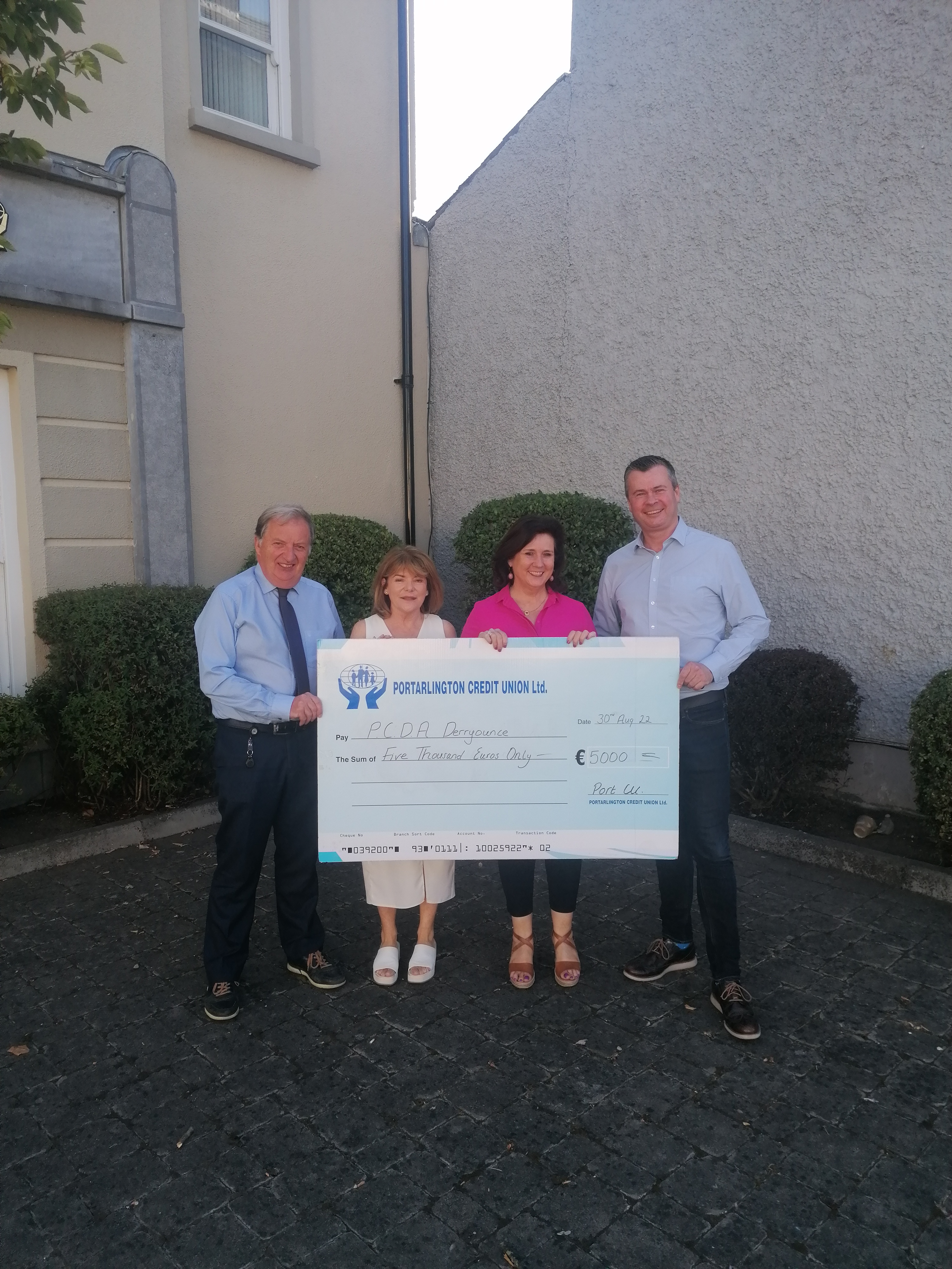 PCDA Derryounce Sponsorship 2022